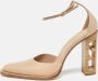 Fendi Vintage Pre-owned Leather heels Beige Dames - Thumbnail 2