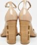 Fendi Vintage Pre-owned Leather heels Beige Dames - Thumbnail 5