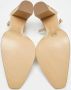 Fendi Vintage Pre-owned Leather heels Beige Dames - Thumbnail 6