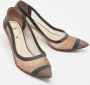 Fendi Vintage Pre-owned Leather heels Beige Dames - Thumbnail 4