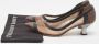 Fendi Vintage Pre-owned Leather heels Beige Dames - Thumbnail 9