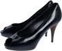 Fendi Vintage Pre-owned Leather heels Black Dames - Thumbnail 3