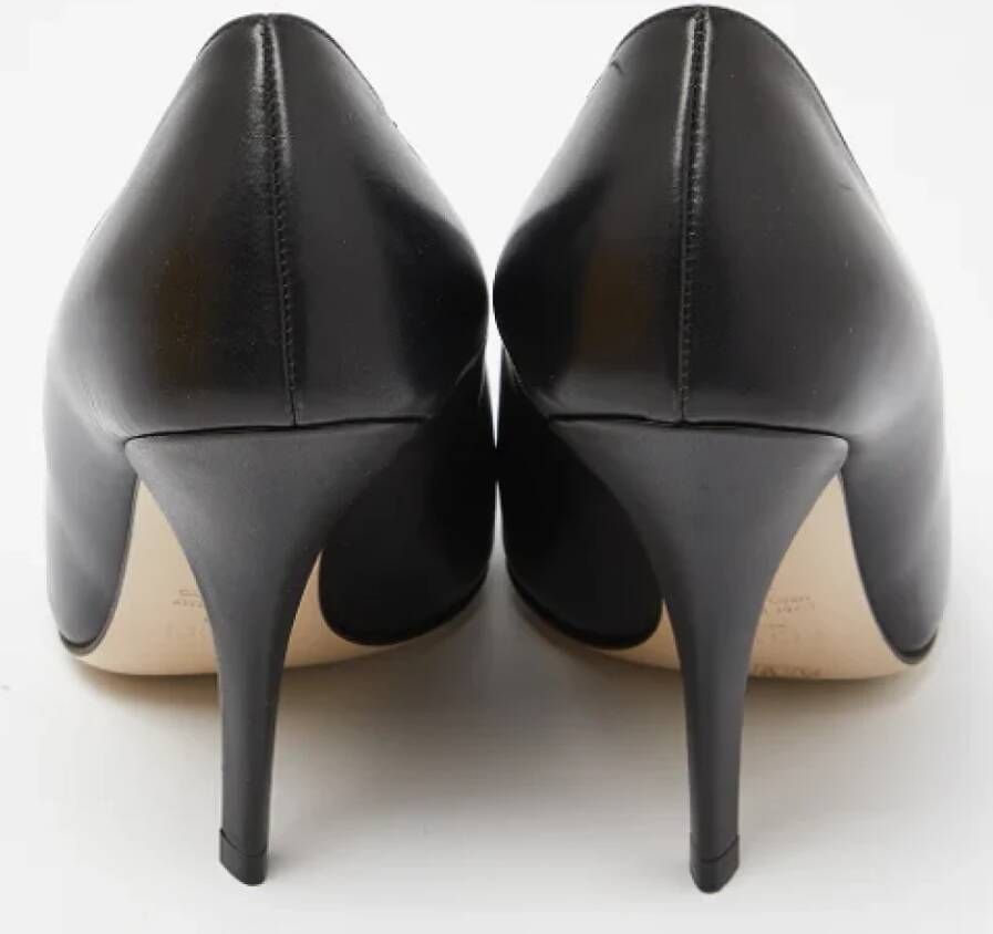 Fendi Vintage Pre-owned Leather heels Black Dames