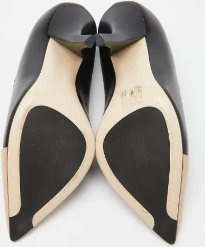 Fendi Vintage Pre-owned Leather heels Black Dames