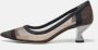 Fendi Vintage Pre-owned Leather heels Black Dames - Thumbnail 2