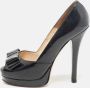 Fendi Vintage Pre-owned Leather heels Black Dames - Thumbnail 2