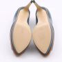 Fendi Vintage Pre-owned Leather heels Blue Dames - Thumbnail 8