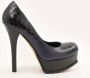 Fendi Vintage Pre-owned Leather heels Blue Dames - Thumbnail 2