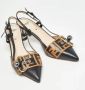 Fendi Vintage Pre-owned Leather heels Brown Dames - Thumbnail 3