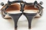 Fendi Vintage Pre-owned Leather heels Brown Dames - Thumbnail 4