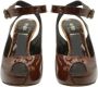 Fendi Vintage Pre-owned Leather heels Brown Dames - Thumbnail 3