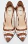 Fendi Vintage Pre-owned Leather heels Brown Dames - Thumbnail 3