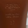 Fendi Vintage Pre-owned Leather heels Brown Dames - Thumbnail 8