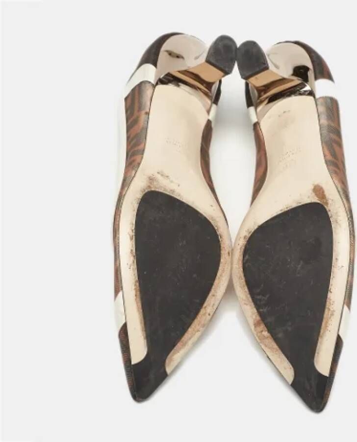 Fendi Vintage Pre-owned Leather heels Brown Dames