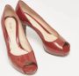 Fendi Vintage Pre-owned Leather heels Brown Dames - Thumbnail 4