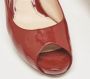 Fendi Vintage Pre-owned Leather heels Brown Dames - Thumbnail 7