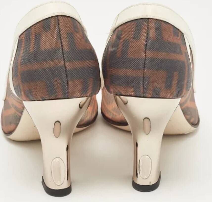 Fendi Vintage Pre-owned Leather heels Brown Dames