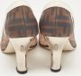 Fendi Vintage Pre-owned Leather heels Brown Dames - Thumbnail 5