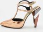 Fendi Vintage Pre-owned Leather heels Gray Dames - Thumbnail 2