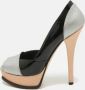 Fendi Vintage Pre-owned Leather heels Gray Dames - Thumbnail 2