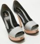 Fendi Vintage Pre-owned Leather heels Gray Dames - Thumbnail 4