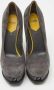 Fendi Vintage Pre-owned Leather heels Gray Dames - Thumbnail 3