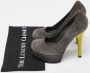 Fendi Vintage Pre-owned Leather heels Gray Dames - Thumbnail 9