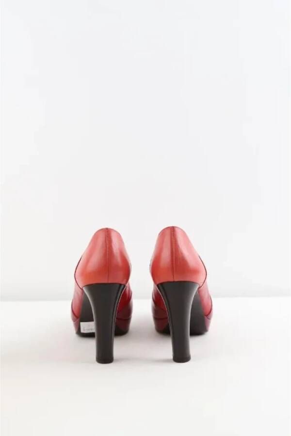 Fendi Vintage Pre-owned Leather heels Pink Dames