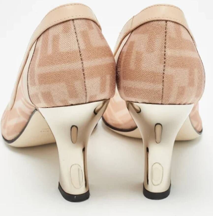 Fendi Vintage Pre-owned Leather heels Pink Dames