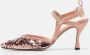 Fendi Vintage Pre-owned Leather heels Pink Dames - Thumbnail 2