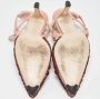 Fendi Vintage Pre-owned Leather heels Pink Dames - Thumbnail 6