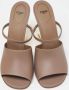 Fendi Vintage Pre-owned Leather mules Brown Dames - Thumbnail 3