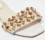 Fendi Vintage Pre-owned Leather sandals Beige Dames - Thumbnail 7