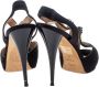 Fendi Vintage Pre-owned Leather sandals Black Dames - Thumbnail 4