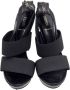 Fendi Vintage Pre-owned Leather sandals Black Dames - Thumbnail 2