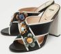 Fendi Vintage Pre-owned Leather sandals Black Dames - Thumbnail 4