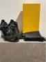 Fendi Vintage Pre-owned Leather sandals Black Dames - Thumbnail 8