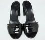 Fendi Vintage Pre-owned Leather sandals Black Dames - Thumbnail 2