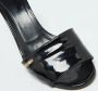 Fendi Vintage Pre-owned Leather sandals Black Dames - Thumbnail 6