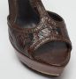 Fendi Vintage Pre-owned Leather sandals Brown Dames - Thumbnail 7