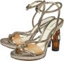 Fendi Vintage Pre-owned Leather sandals Gray Dames - Thumbnail 3
