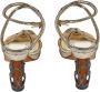 Fendi Vintage Pre-owned Leather sandals Gray Dames - Thumbnail 4