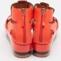 Fendi Vintage Pre-owned Leather sandals Red Dames - Thumbnail 5