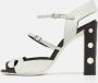 Fendi Vintage Pre-owned Leather sandals White Dames - Thumbnail 2