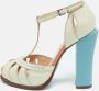 Fendi Vintage Pre-owned Leather sandals White Dames - Thumbnail 2