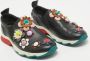 Fendi Vintage Pre-owned Leather sneakers Black Dames - Thumbnail 4