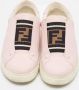 Fendi Vintage Pre-owned Leather sneakers Pink Dames - Thumbnail 3