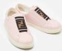 Fendi Vintage Pre-owned Leather sneakers Pink Dames - Thumbnail 4