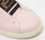 Fendi Vintage Pre-owned Leather sneakers Pink Dames - Thumbnail 7