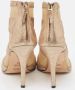 Fendi Vintage Pre-owned Mesh boots Beige Dames - Thumbnail 5